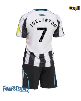 Newcastle United Joelinton #7 Echipament de Fotbal Replică 2025-26 Copii Acasa (+ Șorturi)